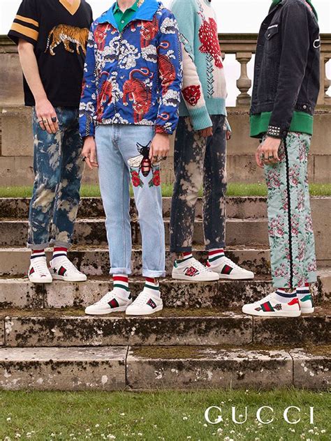 gucci ace streetwear guys|Gucci streetwear collaboration.